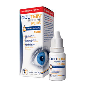 OCUTEIN SENSITIVE PLUS - DA VINCI očné kvapky 15ml