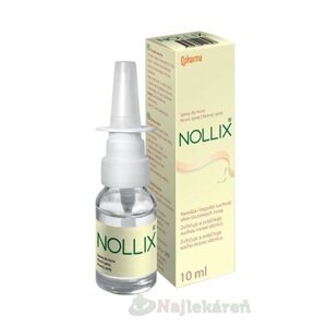 NOLLIX sprej na suchú sliznicu nosa 10 ml