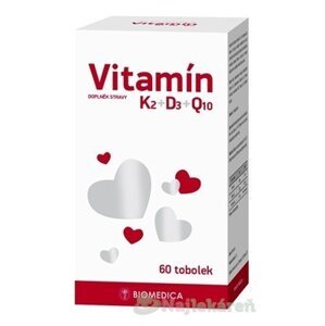 BIOMEDICA Vitamín K2+D3+Q10