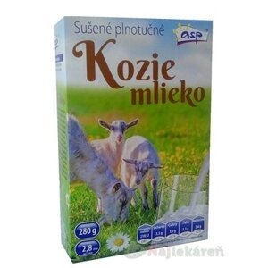 ASP KOZIE MLIEKO sušené plnotučné 280 g