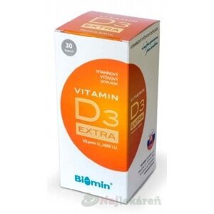 BIOMIN VITAMIN D3 EXTRA, 30 ks