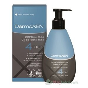 DermoXEN 4 men intímny čistiaci gél 125 ml