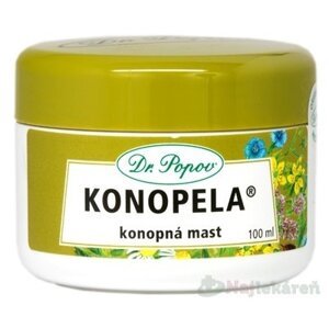 DR. POPOV KONOPELA konopná masť 100ml