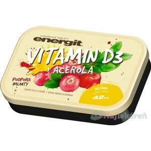 Energit VITAMIN D3 + ACEROLA, 42ks