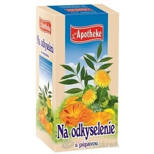 APOTHEKE ČAJ NA ODKYSLENIE S PÚPAVOU, 20x1,5g