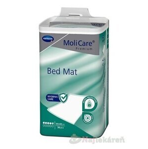 MoliCare Premium Bed Mat 5 kvapiek 60x60cm absorpčné podložky 30ks