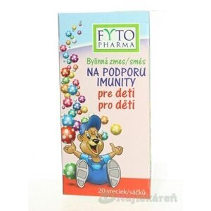 FYTO Pharma Bylinná zmes NA PODPORU IMUNITY pre deti, 20x1,5g