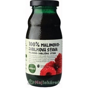 Zdravo 100% MALINOVO-JABLKOVÁ ŠŤAVA 200ml