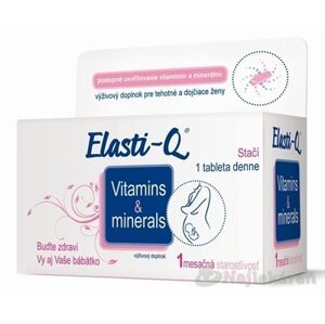 Elasti-Q VITAMINS & MINERALS výživový doplnok 30ks