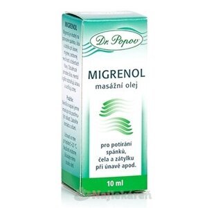 Dr. Popov MIGRENOL masážny olej 10 ml