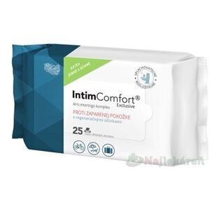 INTIMComfort Vlhčené obrúsky multipack, 1x25 ks