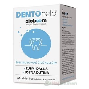 DENTOHelp BioBoom zuby, ďasná, ústna dutina 60 tabliet