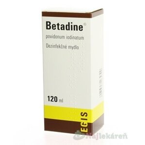 Betadine dezinfekčné mydlo 75 mg/ml