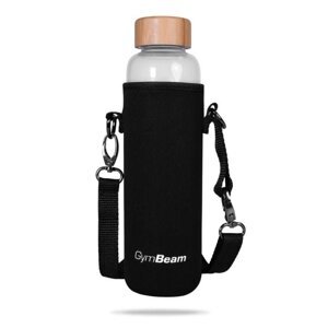 Sklenená fľaša Bamboo 600 ml - GymBeam