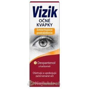 VIZIK Očné kvapky Zmierňujúce podráždenie 10ml