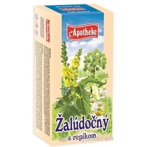 APOTHEKE ŽALÚDOČNÝ ČAJ S REPÍKOM, 20x1,5g