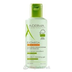 A-DERMA EXOMEGA CONTROL zvláčňujúci umývací gél 200ml