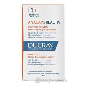 DUCRAY ANACAPS REACTIV podpora pre vlasy 30 ks