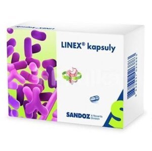 LINEX na liečbu hnačky, zápchy 16 kapsúl