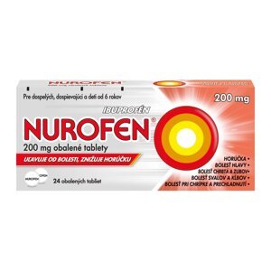 Nurofen 200 mg proti bolesti 24 tbl