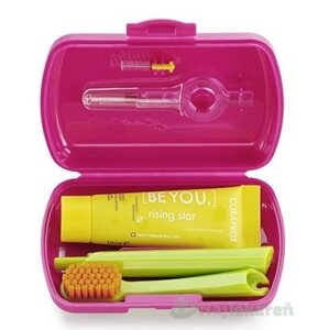 CURAPROX Travel set, cestovná sada magenta