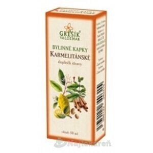 GREŠÍK BYLINNÉ KVAPKY KARMELITÁNSKE 1x50 ml