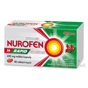 NUROFEN Rapid 400 mg proti bolesti a horúčke 30 kapsúl