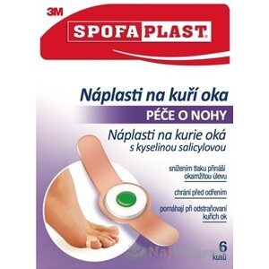 3M SPOFAPLAST č.183 Náplasť na kurie oká 6ks