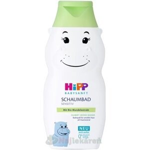 HiPP BABYSANFT Detský kúpeľ sensitiv (hroch) s výťažkom z Bio mandlí 300 ml