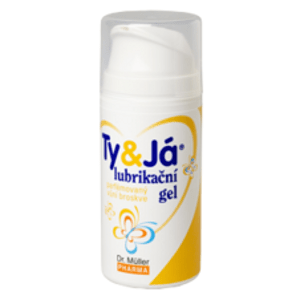 Dr. Müller TY&JÁ LUBRIKAČNÝ GÉL parfumovaný 100ml, broskyňa