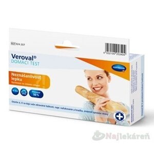 Veroval NEZNÁŠANLIVOSŤ LEPKU domáci test 1ks