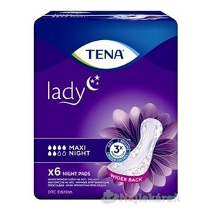 TENA LADY MAXI NIGHT absorpčné vložky 6ks