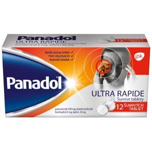 Panadol ultra Rapide na bolesť 12 šumivých tabliet