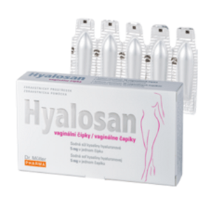 Dr. Müller HYALOSAN vaginálne čapíky 10ks