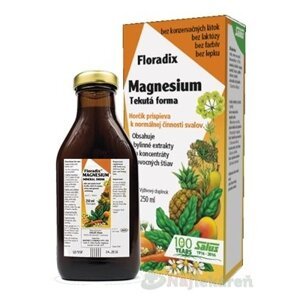 SALUS Floradix Magnesium, tekutá forma 250 ml