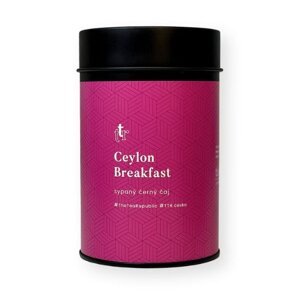 Sypaný čaj Ceylon Breakfast v dóze The Tea Republic 75g