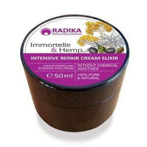 Intenzívny obnovujúci krém slamienka+konope Radika Bioherba 50ml