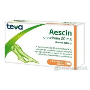 AESCIN Teva 20mg 30 tbl