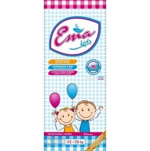 Ema kids detské absobčné plienky (12-25 kg) savosť 1040 ml, 44 ks