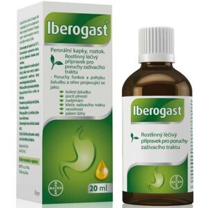 Iberogast na liečbu žalúdočno-črevných ochorení 20ml