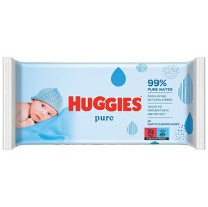 HUGGIES® Single Pure Obrúsky vlhčené 56 ks