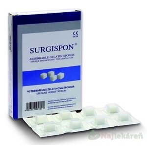 SURGISPON Dental, 10x10x10mm, 32ks