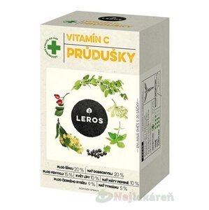 LEROS VITAMÍN C PRIEDUŠKY 20x1,5g (30g)