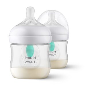 Philips AVENT Fľaša Natural Response s ventilom AirFree 125 ml, 1m+ 2 ks