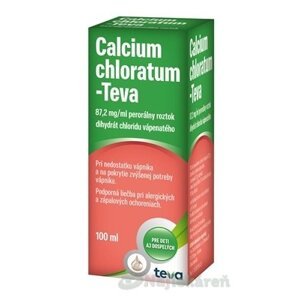 CALCIUM CHLORATUM-TEVA sirup 100 ml