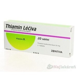 Zentiva THIAMIN LÉČIVA 20tbl