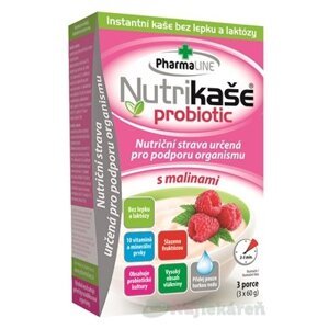 Nutrikaša probiotic - s malinami 3x60g