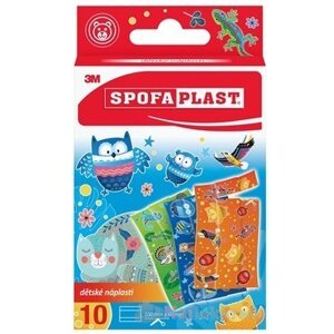 3M SPOFAPLAST č.117 Detské náplasti 10x6cm, 10ks