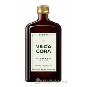 Dr.Svatek VILCACORA sladové víno na imunitu, 500ml