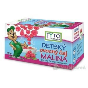 FYTO DETSKÝ OVOCNÝ ČAJ MALINA, 20x2 g